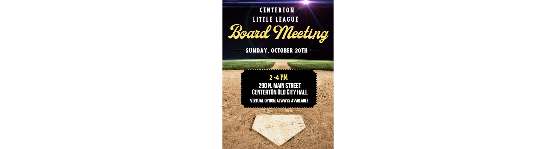 October Board Meeting